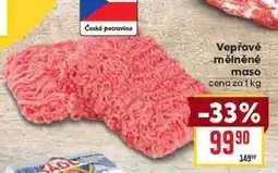 Billa Vepřové mleté maso nabídka