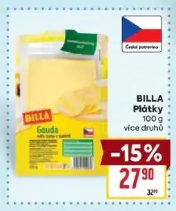 Billa BILLA Plátky Gouda nabídka