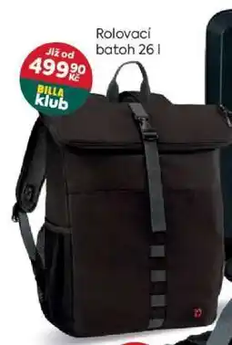 Billa Rolovací batoh 26 l nabídka