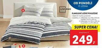 Lidl Flanelové povlečení nabídka