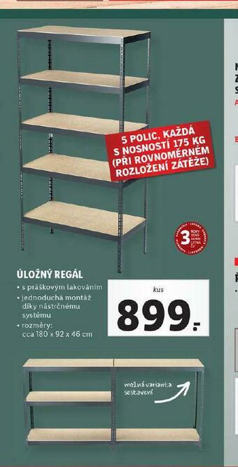 Lidl Úložný regál nabídka
