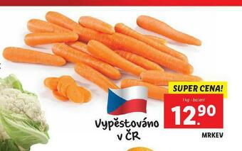 Lidl Mrkev nabídka