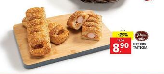Lidl Hot dog taštička nabídka