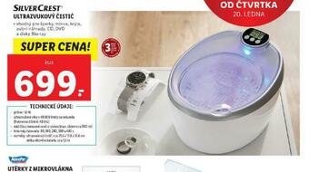 Lidl Ultrazvukový čistič nabídka