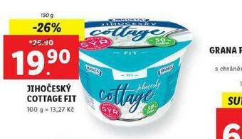 Lidl Jihočeský cottage fit nabídka