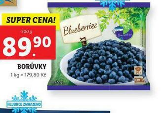 Lidl Borůvky nabídka