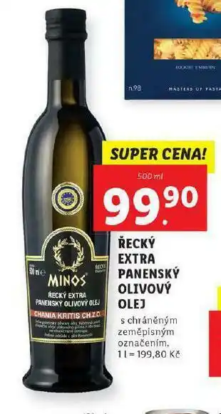 Lidl Řecký extra panenský olivový olej nabídka