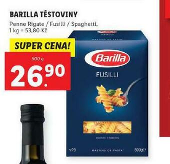 Lidl Barilla těstoviny nabídka