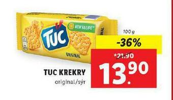 Lidl Tuc krekry nabídka