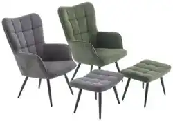 XXXLutz RELAXAČNÍ KŘESLO S TABURETEM nabídka