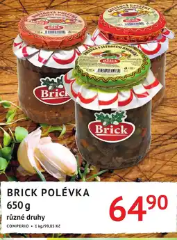 Coop hb Brick polévka nabídka