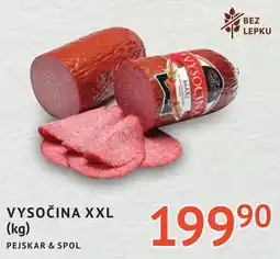 Coop hb Vysočina xxl nabídka