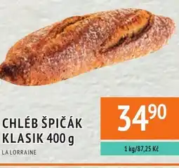 Coop hb Chléb špičák klasik nabídka