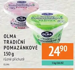 Coop hb Olma tradiční pomazánkové nabídka