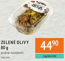 Coop hb Zelené olivy plněné mandlemi nabídka