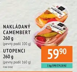 Coop hb Nakládaný camembert, Utopenci nabídka