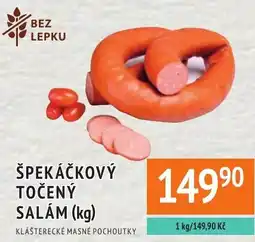 Coop hb Špekáčkový točený salam nabídka