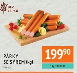 Coop hb Párky se sýrem nabídka