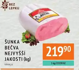 Coop hb Šunka bečva nejvyšší jakosti nabídka