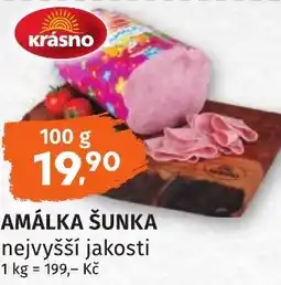 Coop hb Amálka šunka nejvyšší jakosti nabídka