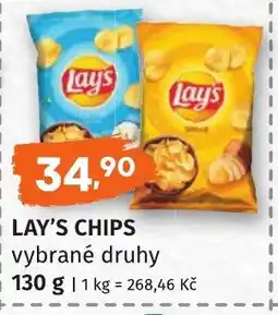 Coop hb Lay's chips nabídka