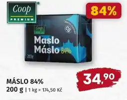 Coop hb Máslo 84% nabídka
