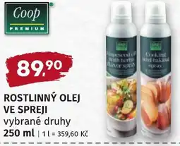 Coop hb Rostlinný olej ve spreji nabídka
