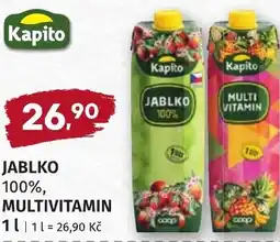 Coop hb Kapito Jablko 100% multi vitamin nabídka