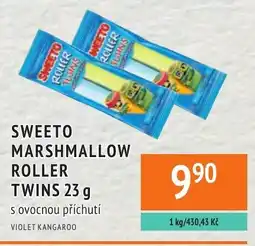 Coop hb Sweeto marshmallow roller twins nabídka