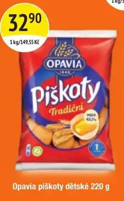 Coop hb Opavia piškoty dětské nabídka