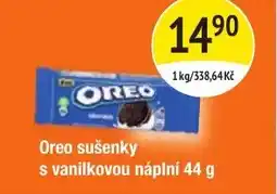 Coop hb Oreo sušenky s vanilkovou náplní nabídka