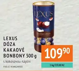 Coop hb Lexus dóza kakaové bonbony nabídka