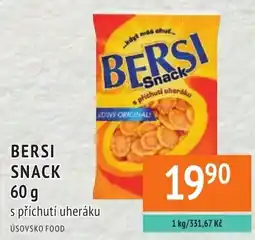 Coop hb Bersi snack nabídka