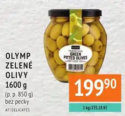 Coop hb Olymp zelené olivy nabídka