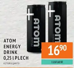 Coop hb Atom energy drink nabídka