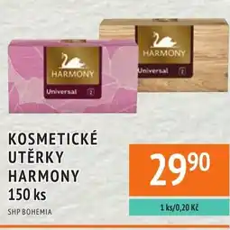 Coop hb Kosmetické utěrky harmony nabídka