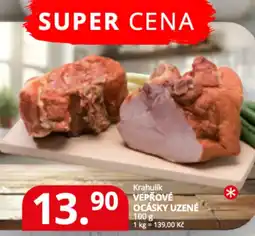 Potraviny CZ Krahulik ocásky uzené nabídka