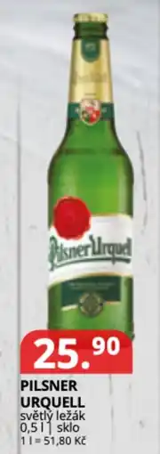 Potraviny CZ Pilsner urquell světlý ležák nabídka