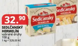 Potraviny CZ Sedlčanský hermelín nabídka