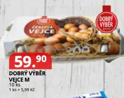 Potraviny CZ Dobrý výběr vejce M nabídka