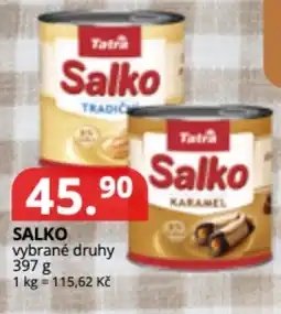 Potraviny CZ Tatra Salko nabídka