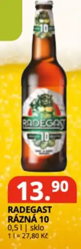 Potraviny CZ Radegast rázná 10 nabídka