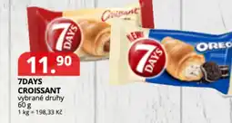 Potraviny CZ 7Days croissant nabídka