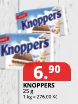 Potraviny CZ Knoppers nabídka