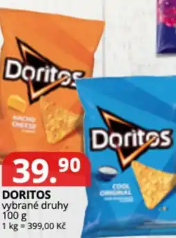 Potraviny CZ Doritos nabídka