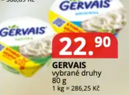 Potraviny CZ Gervais nabídka