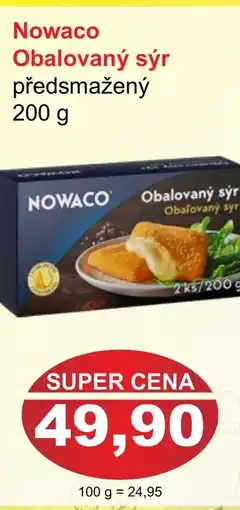 PLUS JIP Nowaco Obalovaný sýr předsmažený nabídka