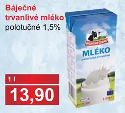 PLUS JIP Báječné trvanlivé mléko polotučné 1,5% nabídka