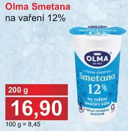 PLUS JIP Olma Smetana na vaření 12% nabídka