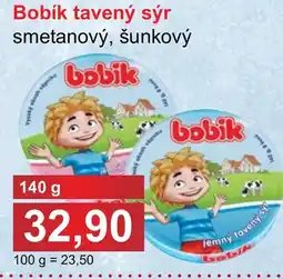 PLUS JIP Bobík tavený sýr smetanový, šunkový nabídka